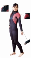 5mm Neoprene women's fullsuit